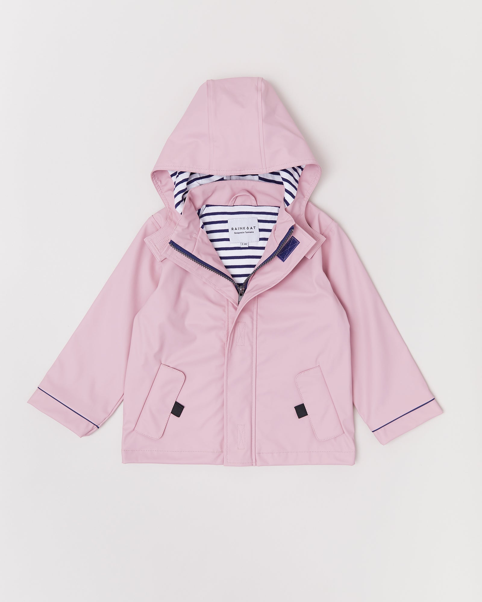 Stripy Sailor - Blush Pink - Rainkoat