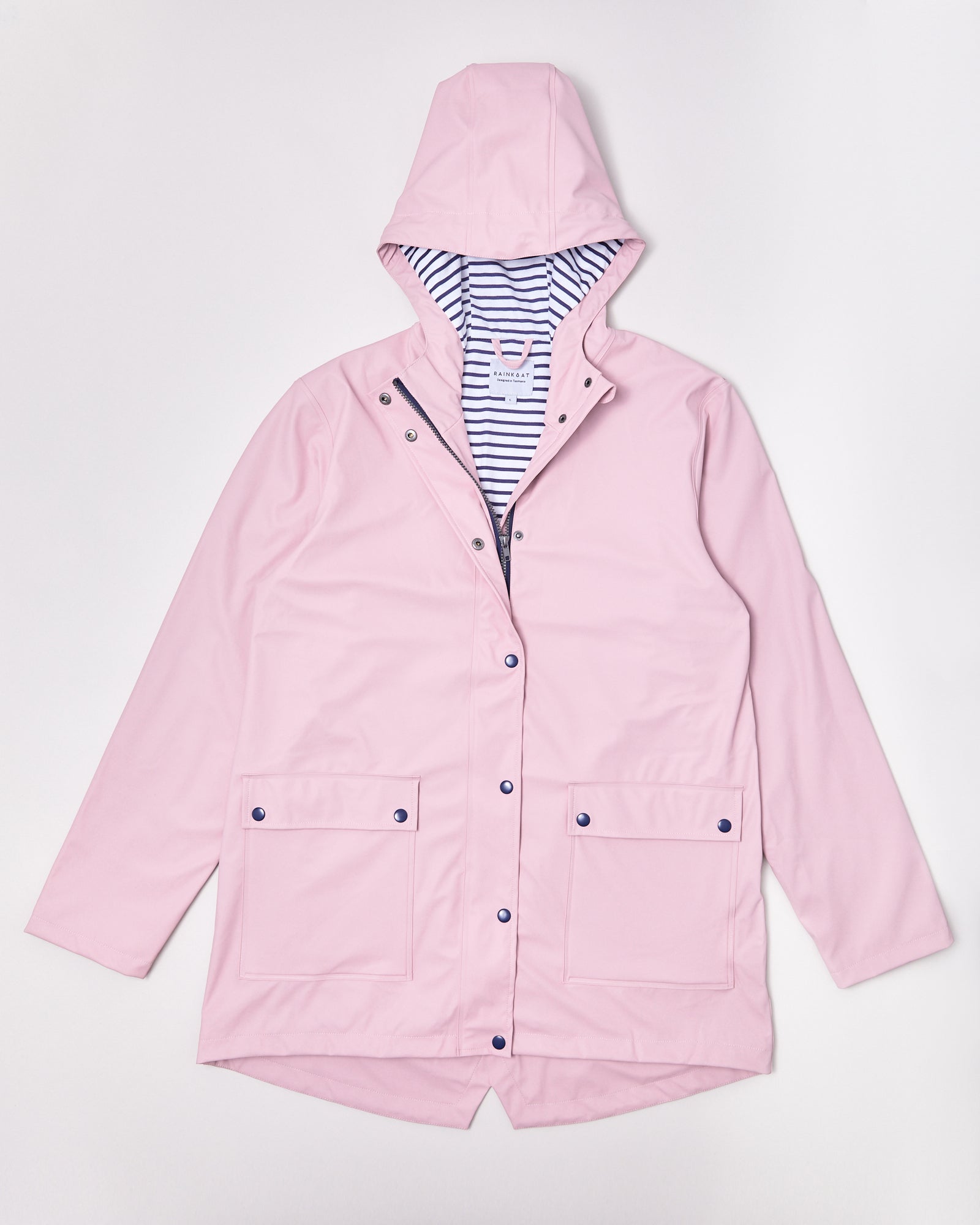 Women's Stripy Sailor - Blush Pink - Rainkoat