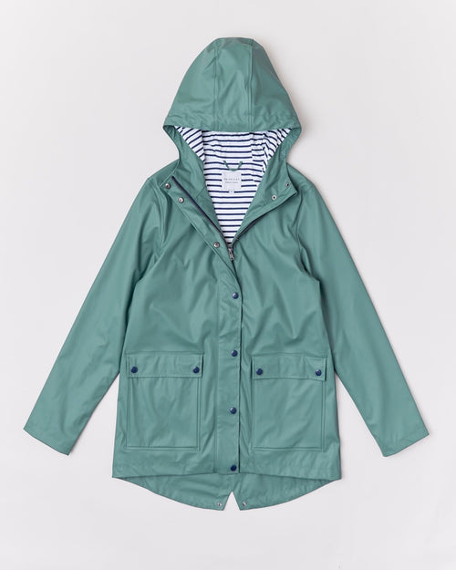 Adult Stripy Sailor - Forest Green